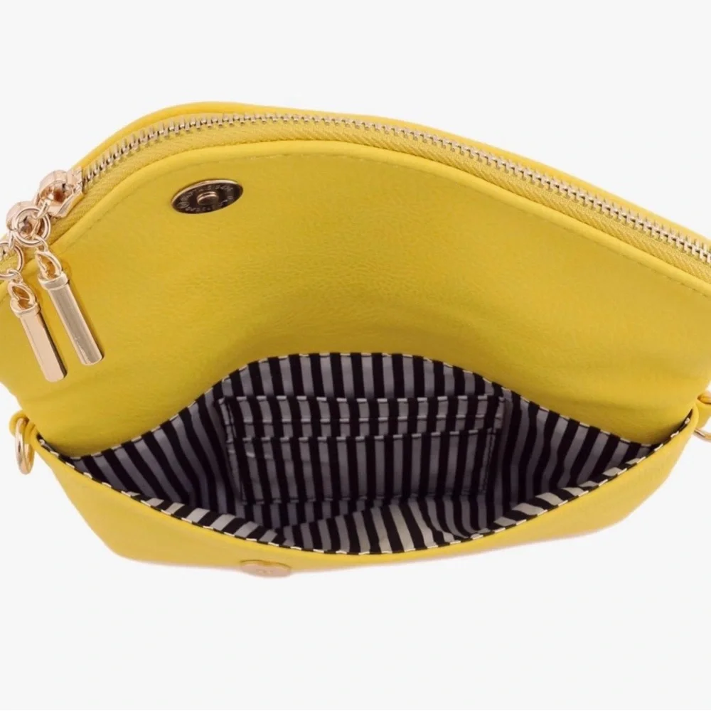 Vibrant Yellow Women's Clutch